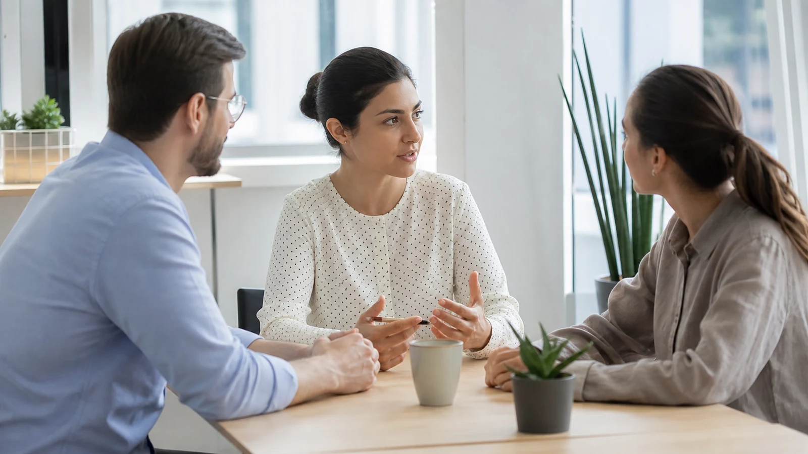 Échange professionnel en ressources humaines et management